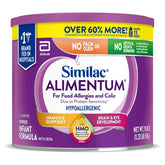 Similac Alimentum with 2'-FL HMO Hypoallergenic Infant Formula, for Food Allergies and Colic,* Suitable for Lactose Sensitivity, Baby Formula Powder, 19.8-oz Value Can